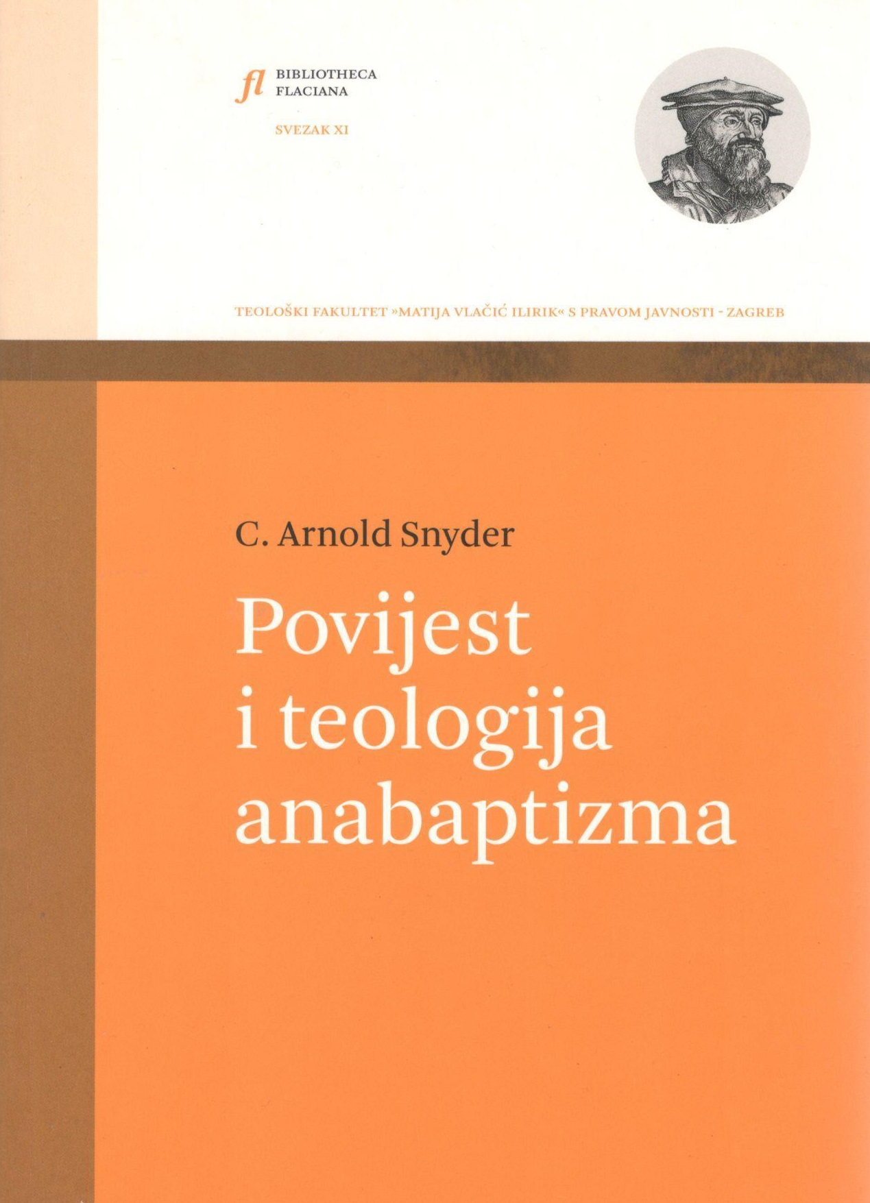 Naslovnica knjige Povijest i teologija anabaptizma