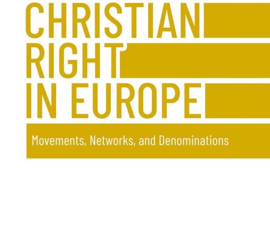 Naslovnica knjige The Christian Right in Europe.